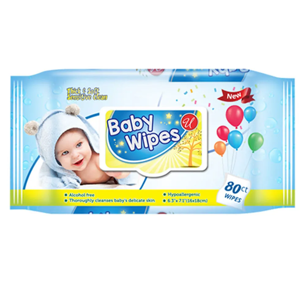 160 Ct Baby Wipes Gentle Moisturizing Aloe Wet Cloths Hypoallergenic Cleansing
