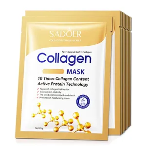 5 / 10 Piece Hydrating Collagen Face Mask