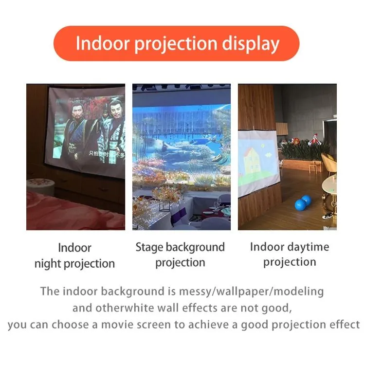 72 4 3 High Density Polyester Projector Film Curtain - Foldable 146x110cm Projection Area