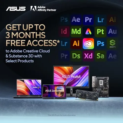 ASUS TUF Gaming 27" 2K HDR Gaming Monitor (VG27AQ) - QHD (2560 x 1440), 165Hz (Supports 144Hz), 1ms, Extreme Low Motion Blur, Speaker, G-SYNC Compatible, VESA Mountable, DisplayPort, HDMI ,Black