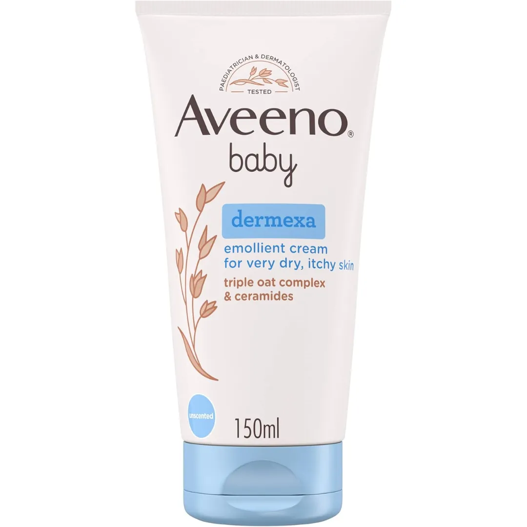 Aveeno Baby Emollient Cream, Fragrance free, Cream, 150 ml (T)