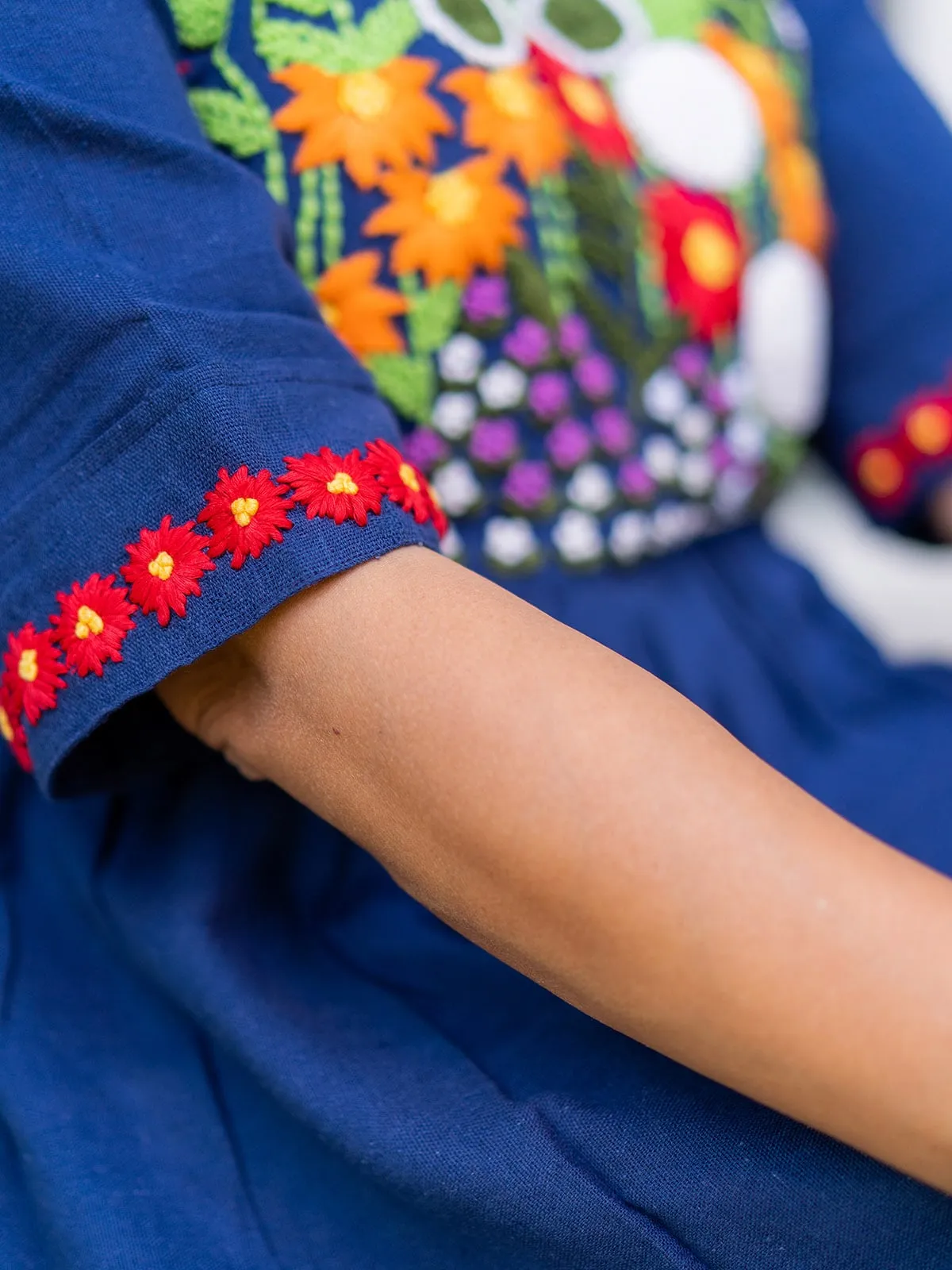 Blue Manjari Dress