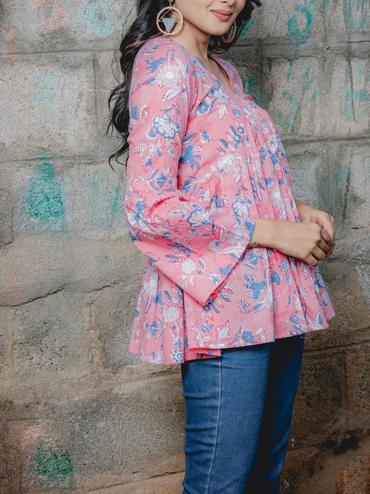California Poppy Top Pink