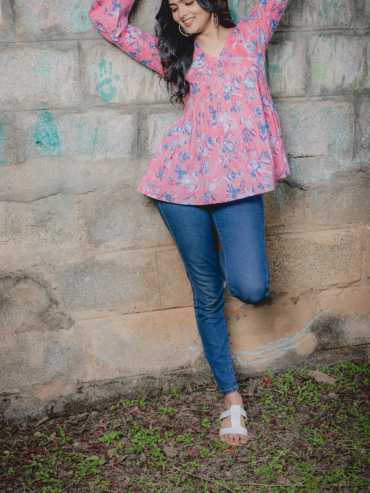 California Poppy Top Pink