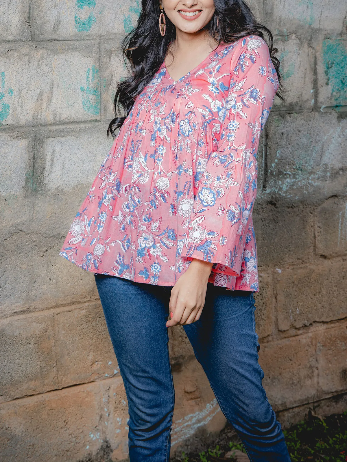 California Poppy Top Pink