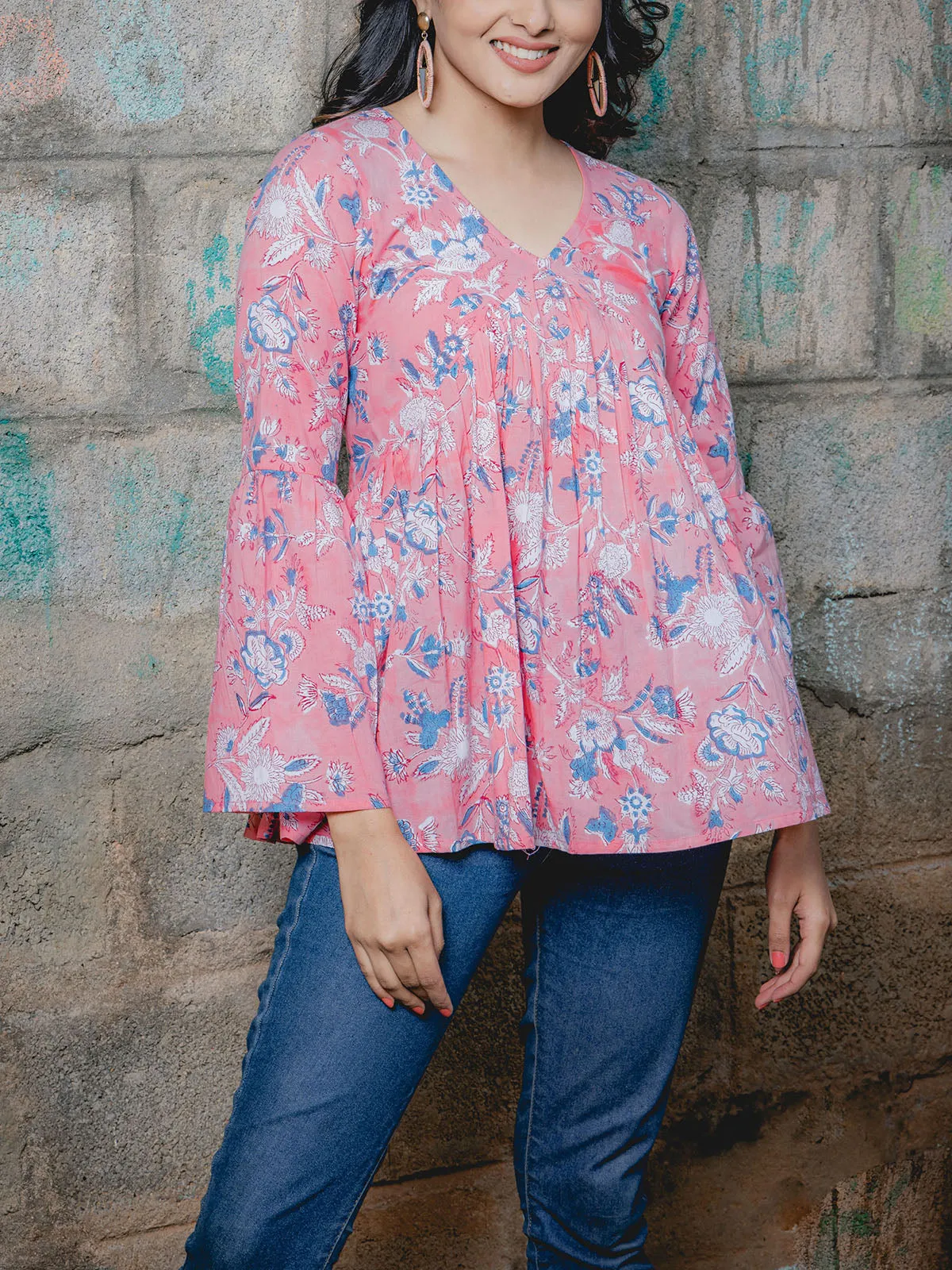 California Poppy Top Pink