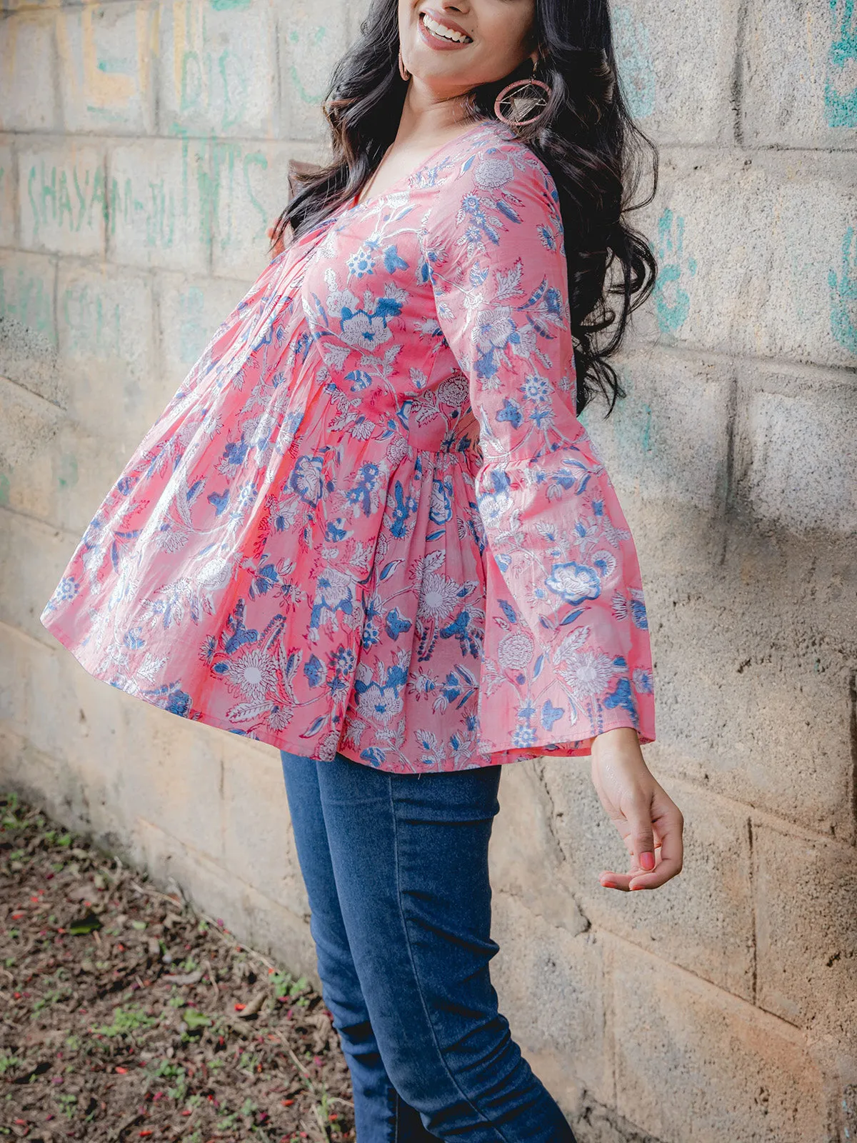 California Poppy Top Pink