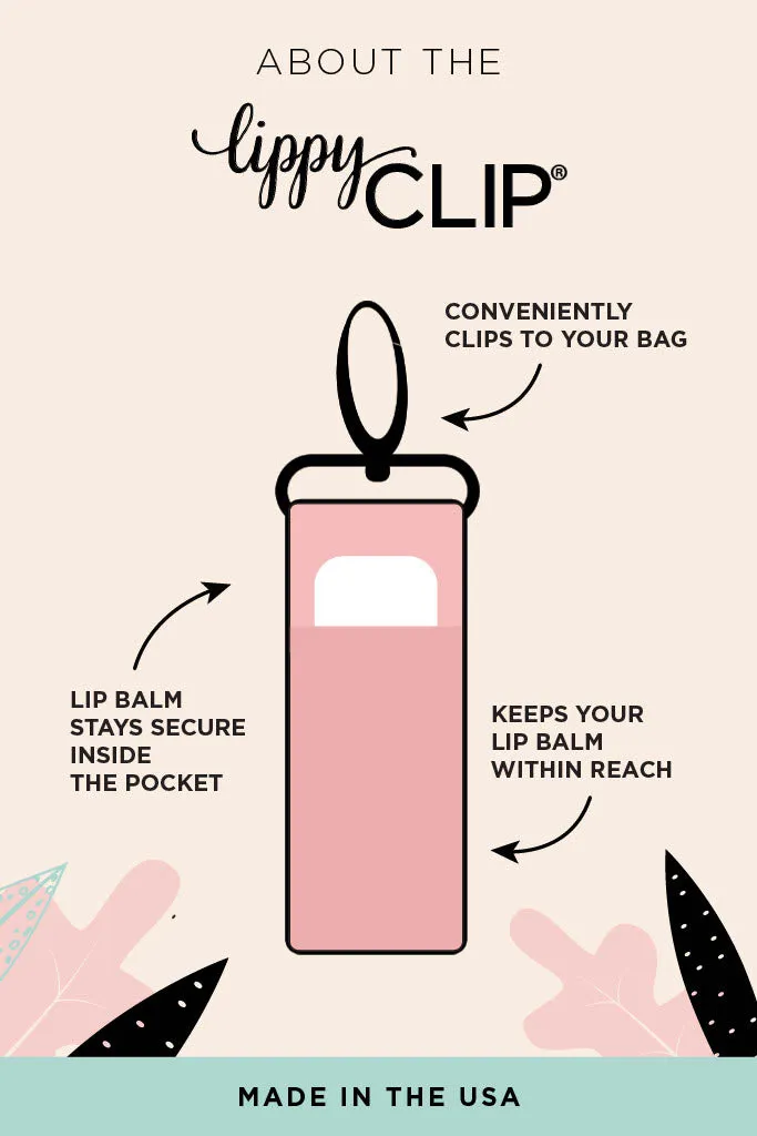CLASSIC: Sunshine Yellow LippyClip Lip Balm Holder