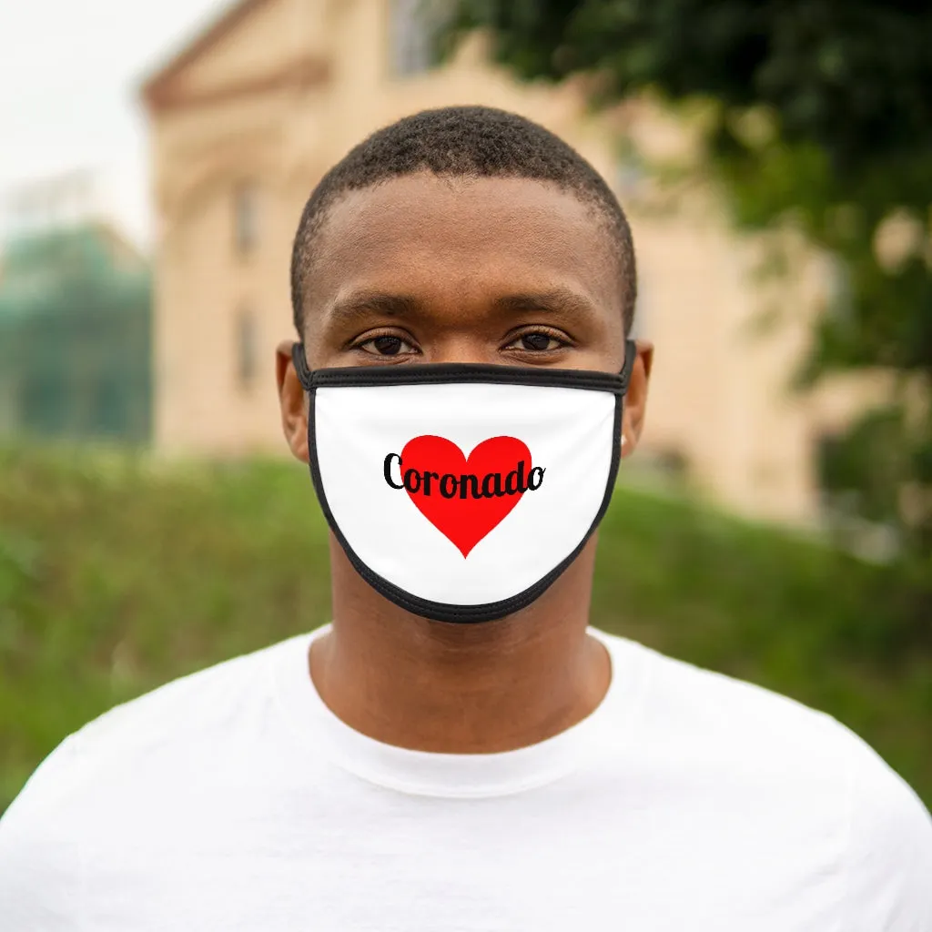  Coronado Mixed-Fabric Face Mask
