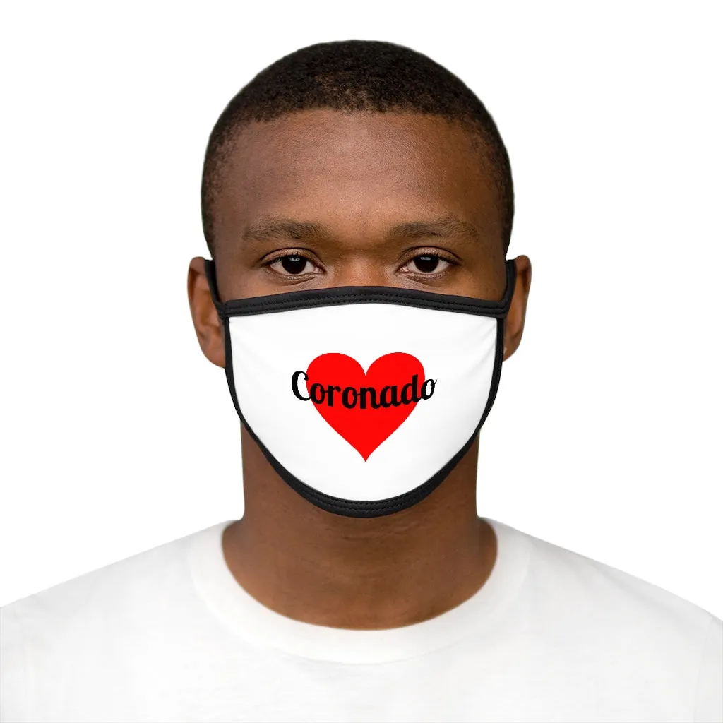  Coronado Mixed-Fabric Face Mask