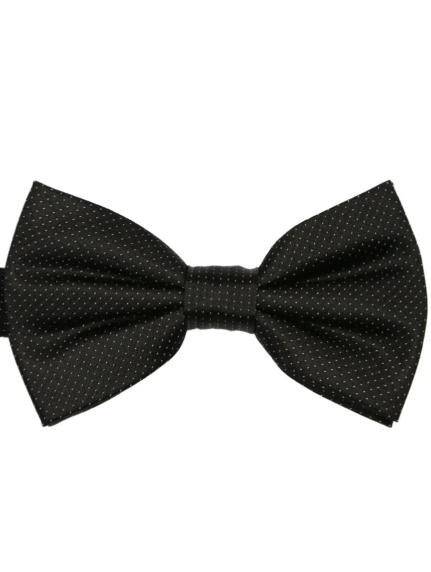 DCLIC Classic Microdot Bow Tie - Black