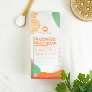 Happy Hippo Grapefruit, Basil & Mint Blooming Bath Soak