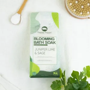 Happy Hippo Juniper Lime & Sage Blooming Bath Soak