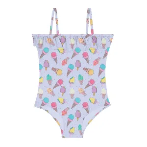 Pagoto Lilac Ice Creams Swimsuit