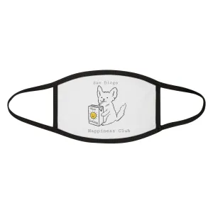 San Diego Happiness Club Mixed-Fabric Face Mask