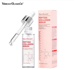 VIBRANT GLAMOUR – Peptide & Collagen Face Serum | Anti-Wrinkle, Hydrating, Natural Radiance