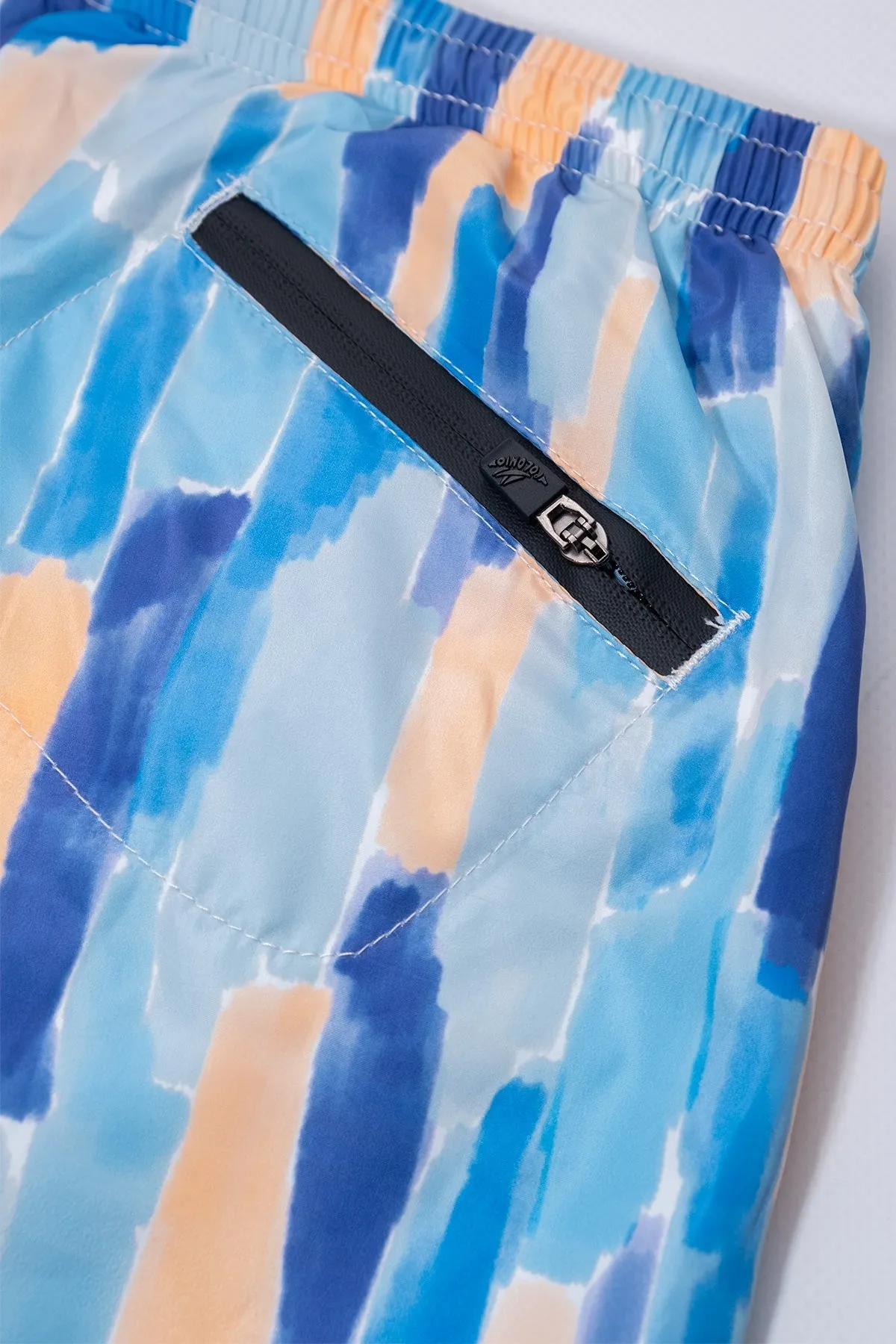 Watercolor Runner Swim Trunks