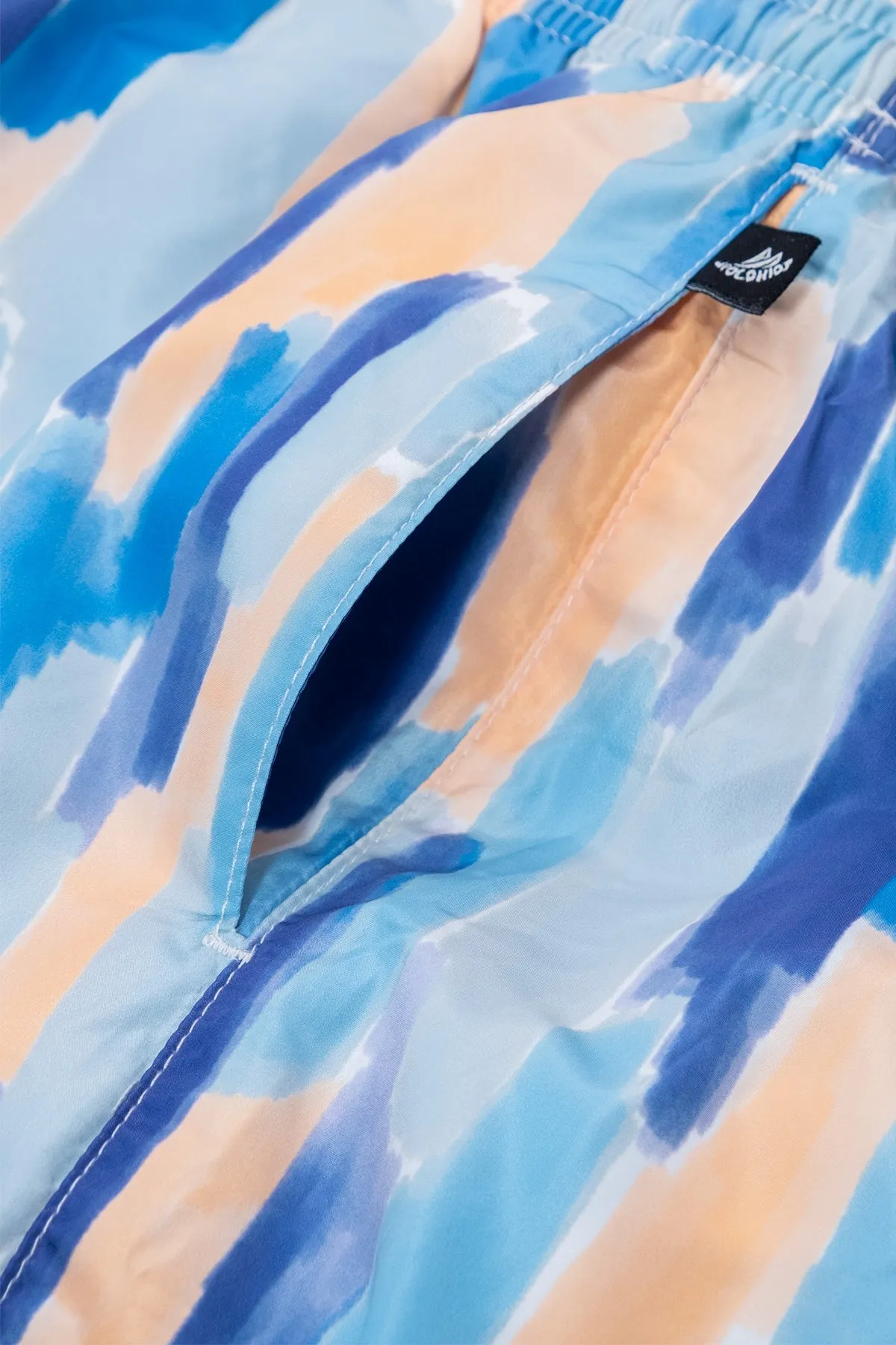 Watercolor Runner Swim Trunks