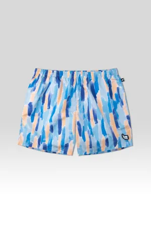 Watercolor Runner Swim Trunks