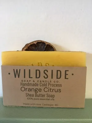 Wildside Orange Citrus Shea Butter Soap